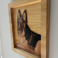 Marley - Custom German Shepherd Memorial Portrait