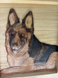 Marley - Custom German Shepherd Memorial Portrait