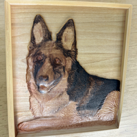 Marley - Custom German Shepherd Memorial Portrait