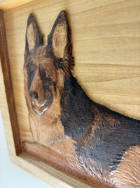 Marley - Custom German Shepherd Memorial Portrait